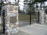 Electronic Entrance Gates Residential Aluminum Gate Operators